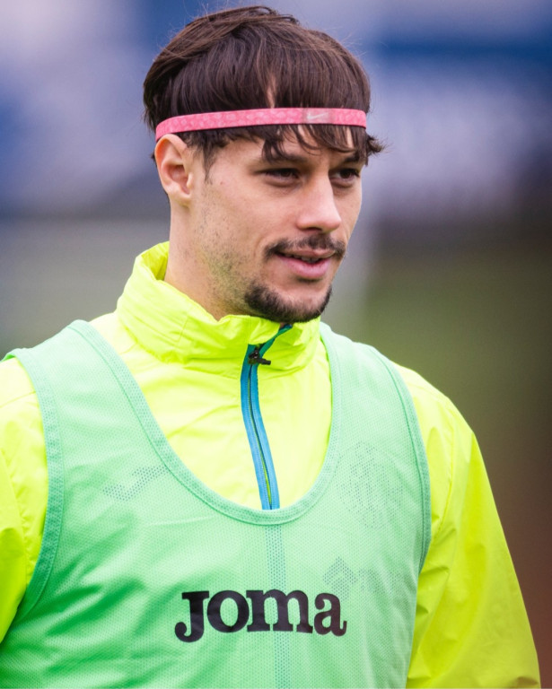 Birmančević na treningu Hetafea - foto: Getafe CF